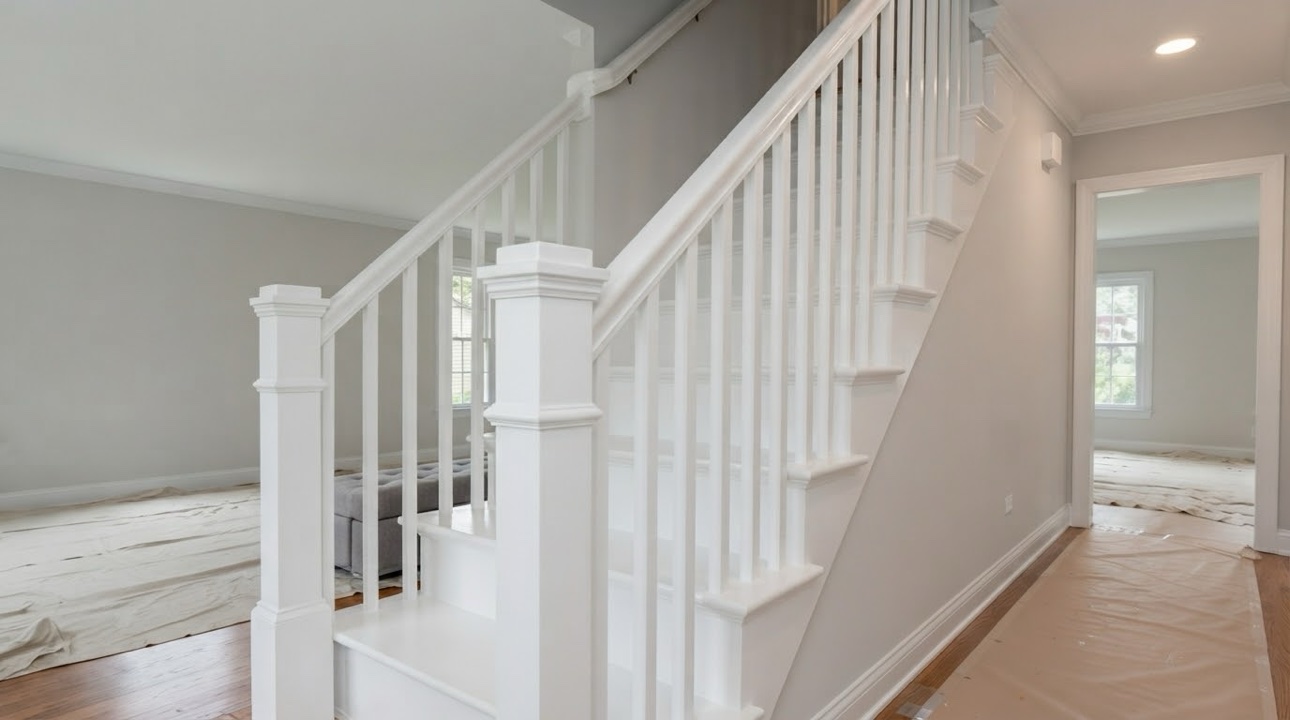 Interior painting project by Prime Motion Works